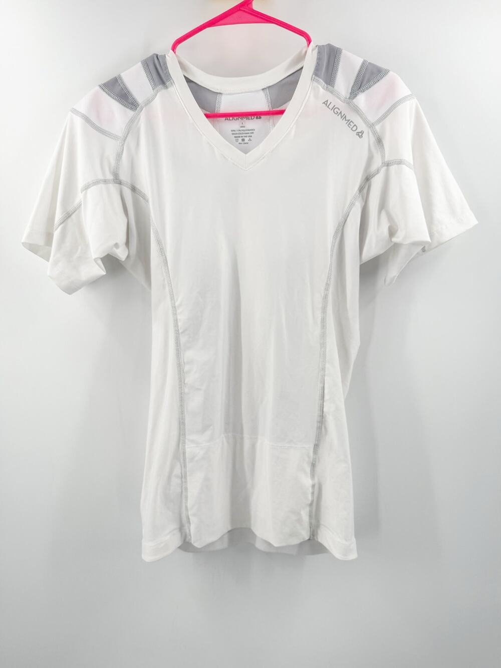 AlignMed Posture Fitness Shirt Mens Size small/medium supportive improve posture